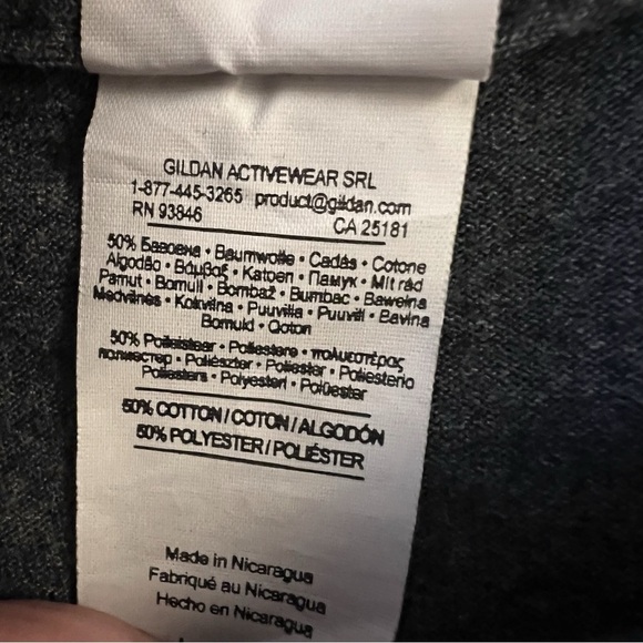 JUSTIN MOORE Concert T-Shirt Gray Small Town USA Size Small - Picture 4 of 5